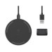 Зарядний пристрій Belkin Pad Wireless Charging Qi, 10W, no PSU, black (WIA001BTBK)