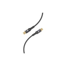 Дата кабель USB-C to USB-C lucidline-cc200.black Promate (lucidline-cc200.black)