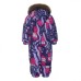 Комбінезон дитячий Huppa KEIRA 31920030 темно-ліловий з принтом 98 (4741468824451)