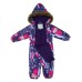 Комбінезон дитячий Huppa KEIRA 31920030 темно-ліловий з принтом 98 (4741468824451)