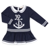 Плаття дитяче Na в'язане (GR7015-98G-blue)