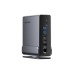 Концентратор Vention USB-C 15-in-1 2xHDMI + DisplayPort + RJ45 + SD/TF + 3.5mm gray (TPUH0)
