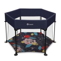 Дитячий манеж Lionelo Roel Blue Navy (LO-ROEL BLUE NAVY)