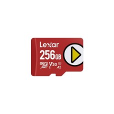 Карта пам'яті Lexar 256GB microSDXC class 10 UHS-I U3 V30 A2 Play (LMSPLAY256G-BNSNG)
