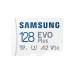 Карта пам'яті Samsung 128 GB microSDXC Class 10 UHS-I U3 V30 A2 EVO Plus+SD Adapte (MC128SA/EU)