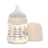 Пляшечка для годування Suavinex Wonderland 150 мл, фізіологічна, повільний потік, рожева (308744)