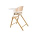 Стілець для годування Lionelo CELIA WHITE NATURAL WOOD (LO-CELIA WHITE NATURAL WOOD)