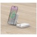 Батарея універсальна Atria 10000mAh, PD/20W, 15W Wireless MagSafe, White (WPD-W57)