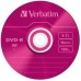 Диск DVD Verbatim 4.7Gb 16X Slim case 5 шт Color (43557)