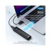 Кишеня зовнішня Orico USB3.2 Gen2 USB-C M.2 NVMe/NGFF(SATA) Dual Protocol SSD (HC380503)