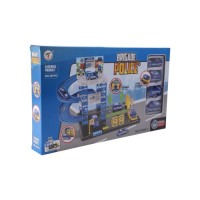 Ігровий набір Playset бригада поліції в комплекті з 4 машинками BRIGADE POLICE (3858894672936)