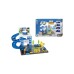 Ігровий набір Playset бригада поліції в комплекті з 4 машинками BRIGADE POLICE (3858894672936)