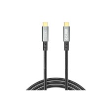 Дата кабель USB-C to USB-C 1.0m 100W PD black XO (GB020-CC.tranish)