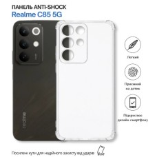 Чохол до мобільного телефона BeCover Anti-Shock Realme C85 5G Clear (715065)