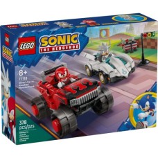 Конструктор LEGO Sonic Автомобіль Сільвера vs. монстр вантажівки Наклза (77118)