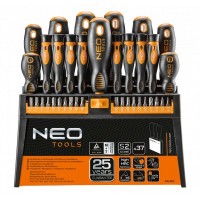 Набір інструментів Neo отверток и насадок 37 шт. (04-210)