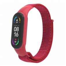 Ремінець до фітнес браслета Armorstandart нейлоновий для Xiaomi Mi Band 7/6/5/4 Red (ARM67842)