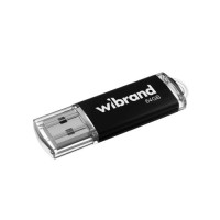 USB флеш накопичувач Wibrand 64GB Cougar Black USB 2.0 (WI2.0/CU64P1B)