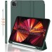 Чохол до планшета BeCover Tri Fold Hard TPU Apple iPad Pro 12.9 2020/2021/2022 Dark Green (711116)