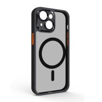 Чохол до мобільного телефона Armorstandart Unit MagSafe SE Apple iPhone 14 Black Orange (ARM75365)