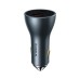 Зарядний пристрій Baseus Golden Contactor Pro GaN Fast Charging Car Charger U+2C 65W Lunar Gray (C00035202841-00)