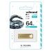 USB флеш накопичувач Wibrand 64GB Taipan Gold USB 2.0 (WI2.0/TA64U2G)