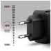 Зарядний пристрій AXAGON 1xUSB-C PD67W + 1xUSB QC4+ PPS gray (ACU-PQ67)