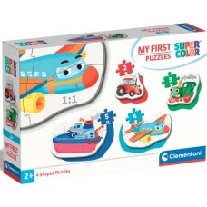 Пазл Clementoni 4 в 1 Means of Transport, серія My First Puzzles (20811)