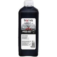 Чорнило Barva HP 655/650 1 л, Black, pigm. (H655-657)