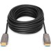 Кабель мультимедійний HDMI M to HDMI M 20m 8K AOC hybrid-fiber black Digitus (AK-330126-200-S)