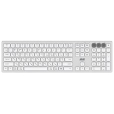 Клавіатура 2E KS270 Wireless Silver/White (2E-KS270WBWH)