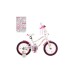 Дитячий велосипед Prof1 Unicorn 16" Біло-рожевий (Y16244 white/crimson)