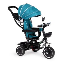 Дитячий велосипед Ecotoys Comfort З поворотним сидінням Green Blue (JM-066-9 GREEN/BLUE)