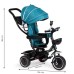 Дитячий велосипед Ecotoys Comfort З поворотним сидінням Green Blue (JM-066-9 GREEN/BLUE)