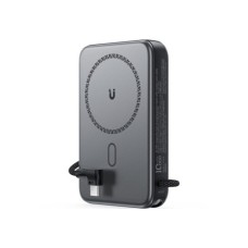 Батарея універсальна Acefast Magnetic Wireless 10000mAh, 22.5W, PD, QC/3.0, QI 15W, M24, Metal Gray (6974316284871)