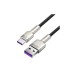 Дата кабель USB-C to USB-C 2.0m 66W metal Baseus (CAKF000201)