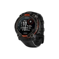 Смарт-годинник Garmin Instinct 3, 45mm, Solar, Black Bezel with Black Band, GPS (010-02934-00)