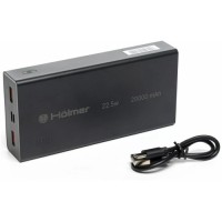 Батарея універсальна Hölmer NRG-01 Rabbit 20000mAh 22.5W Black (NRG-01 Rabbit)