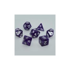 Набір кубиків для настільних ігор Games 7 Days Pearl 7 Dice Set - Dark Purple (g7dpearl04)