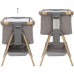 Ліжечко Tutti Bambini трансформер 2 в 1 CoZee XL light gray (211209/3590)