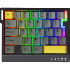 Клавіатура Ajazz AK029 Ice Island Magnetic Switch USB UA Black/Yellow (AK029-I-BY)