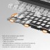 Клавіатура Ajazz AK029 Ice Island Magnetic Switch USB UA Black/Yellow (AK029-I-BY)