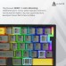 Клавіатура Ajazz AK029 Ice Island Magnetic Switch USB UA Black/Yellow (AK029-I-BY)