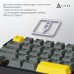 Клавіатура Ajazz AK029 Ice Island Magnetic Switch USB UA Black/Yellow (AK029-I-BY)