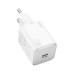 Зарядний пристрій HOCO N40 Mighty USB-C PD20W White (6942007616973)
