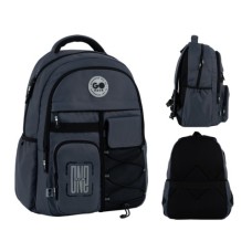 Рюкзак шкільний GoPack Education Teens 184 темно-сірий (GO26-184L-4)