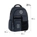Рюкзак шкільний GoPack Education Teens 184 темно-сірий (GO26-184L-4)