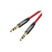 Кабель мультимедійний Jack 3.5mm Yiven M30 M/M 1.5m red-black Baseus (CAM30-C91)