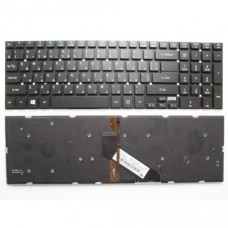 Клавіатура ноутбука Acer Aspire 5755G/E1-522/V3-531 черная без рамки подсветкой UA (PK130VR1A00/9Z.N9MBC.A1D/NSK-R6ABC.1D/NK.I1717.0AJ)