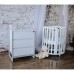 Комод-пеленатор Angelo Magic 60 см біло-сірий 60х51х90 (19027)